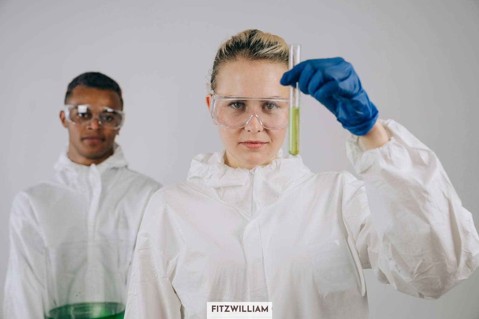 Scientists Experimenting in the Laboratory