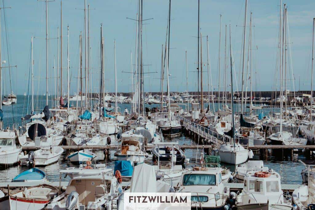 a lot of boats that are in the water